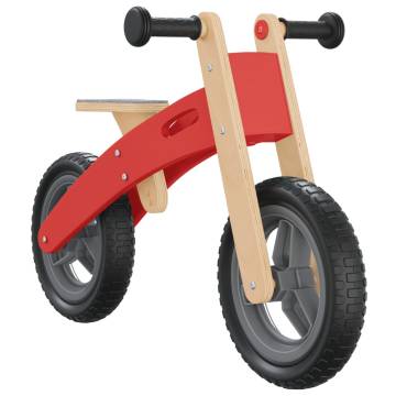 Balance Bike for Children Red - Learn Balance Safely