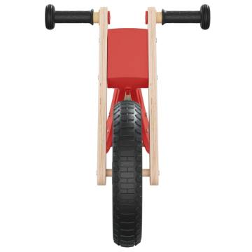 Balance Bike for Children Red - Learn Balance Safely