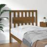 Bed Headboard Honey Brown 95.5x4x100 cm Solid Wood Pine Colour honey brown Size 95.5 x 100 cm Quantity in Package 1 