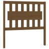 Honey Brown Solid Wood Bed Headboard - Classic Design 95.5x4x100 cm