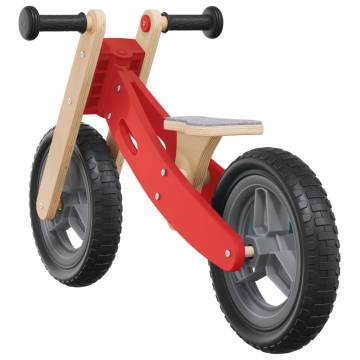 Balance Bike for Children Red - Learn Balance Safely