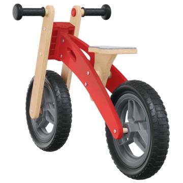 Balance Bike for Children Red - Learn Balance Safely