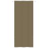 Buy Balcony Screen Taupe 100x240 cm - Water Resistant Privacy