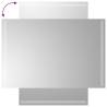 Stylish 60x90 cm LED Bathroom Mirror - IP65 Rated