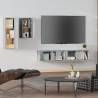 4 Piece Grey Sonoma TV Cabinet Set | Stylish & Practical Design