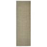 Sisal Rug for Cats - Durable & Versatile Taupe 80x250 cm