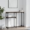 Elegant Brown Oak Console Table - Durable & Stylish | HipoMarket