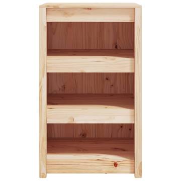 Outdoor Kitchen Cabinet - Solid Wood Pine 55x55x92 cm