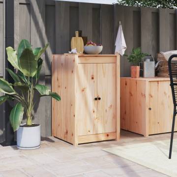 Outdoor Kitchen Doors 50x9x82 cm Solid Pine | HipoMarket