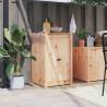 Outdoor Kitchen Doors 50x9x82 cm Solid Wood Pine Colour natural pine Quantity in Package 1 