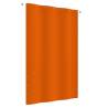 Balcony Screen Orange 140x240 cm Oxford Fabric Colour orange Size 140 x 240 cm 