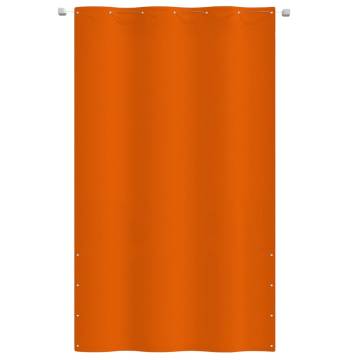 Balcony Screen Orange 140x240 cm - Privacy & Style