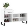 Elegant White Shoe Cabinet - Stylish & Durable Storage Solution