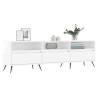 High Gloss White TV Cabinet - Stylish Storage Solution