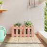 Solid Wood Garden Planter with Fence Design | 60x30x30 cm