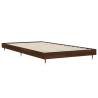 Brown Oak Bed Frame 90x200 cm - Durable & Stylish