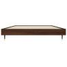 Brown Oak Bed Frame 90x200 cm - Durable & Stylish