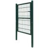 2D Fence Gate (Single) Green 106 x 210 cm - Hipomarket