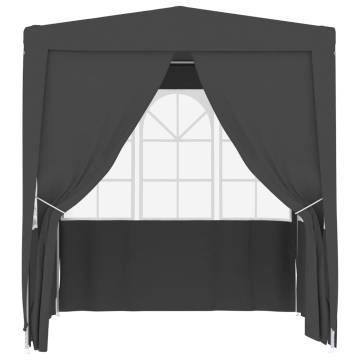 Professional Party Tent Side Walls 2.5x2.5 m - Anthracite