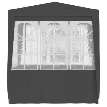 Professional Party Tent Side Walls 2.5x2.5 m - Anthracite