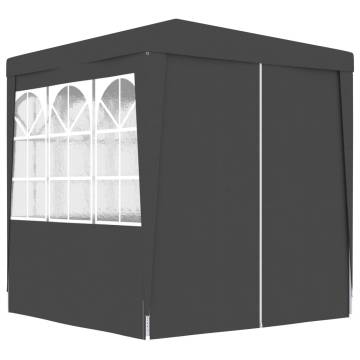 Professional Party Tent Side Walls 2.5x2.5 m - Anthracite