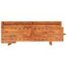 Sturdy Acacia Wood Workbench with Drawers & Vices - 162x62 cm