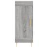 Highboard Grey Sonoma - Stylish Engineered Wood Cabinet