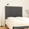 Wall Headboard Grey 140x3x110 cm Solid Wood Pine Colour grey Size 140 x 110 cm Quantity in Package 1 