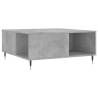 Elegant Concrete Grey Coffee Table - 80x80 cm | Hipo Market