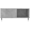 Elegant Concrete Grey Coffee Table - 80x80 cm | Hipo Market