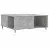 Elegant Concrete Grey Coffee Table - 80x80 cm | Hipo Market