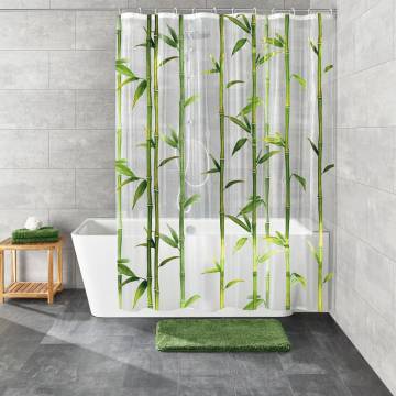 Kleine Wolke Bamboo Shower Curtain 180x200 cm Green - Buy Now!