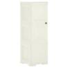 Plastic Cabinet 40x43x125 cm Wood Design Vanilla Ice Colour cream Size 40 x 43 x 125 cm Quantity in Package 1 Number of 