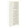 Plastic Cabinet 40x43x125 cm | Wood Design Vanilla Ice