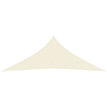 HDPE Sunshade Sail 4.5x4.5m - Cream | HipoMarket