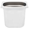 Gastronorm Containers 8 pcs GN 1/6 Stainless Steel - Hipomarket