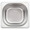 Gastronorm Containers 8 pcs GN 1/6 Stainless Steel - Hipomarket