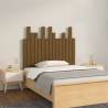 Wall Headboard Honey Brown 95.5x3x80 cm Solid Wood Pine Colour honey brown Size 95.5 x 80 cm Quantity in Package 1 