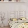 Bed Headboard White 146x4x100 cm Solid Wood Pine Colour white Size 146 x 100 cm Quantity in Package 1 