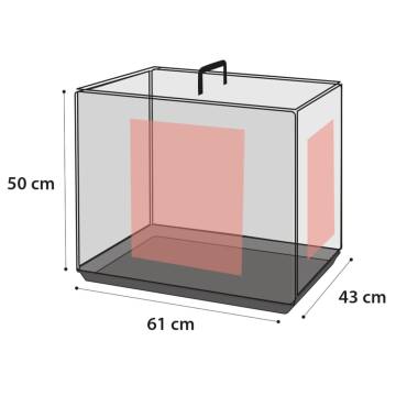 FLAMINGO Pet Wire Cage Mezo S - Portable 43x61x50 cm Black