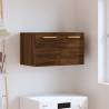 Wall Cabinet Brown Oak 60x36.5x35 cm Engineered Wood Colour brown oak Size 60 x 36.5 x 35 cm Quantity in Package 1 Number of 