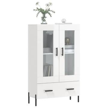 Highboard High Gloss White - Modern Storage Solution | HipoMarket