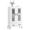 Highboard High Gloss White - Modern Storage Solution | HipoMarket