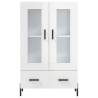 Highboard High Gloss White - Modern Storage Solution | HipoMarket