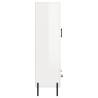 Highboard High Gloss White - Modern Storage Solution | HipoMarket