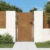 Garden Gate 105x180 cm Corten Steel Size 105 x 180 cm 