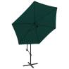 Cantilever Umbrella 3m Green - UV Protection & Comfort