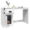 Elegant White Desk with Drawer - 115x50 cm | Hipo Market