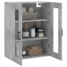 Wall Mounted Cabinet Concrete Grey - Elegant Storage Solution