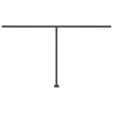 Freestanding Manual Retractable Awning 400x300 cm - Anthracite